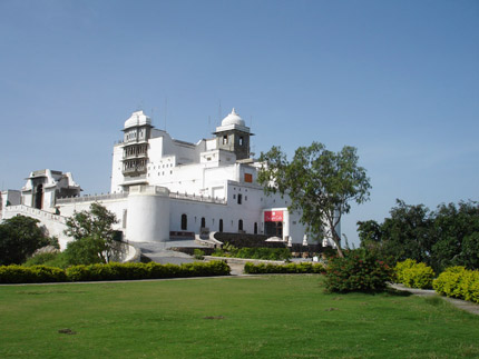 Garden at Sajjangarh fort, Udaipur.