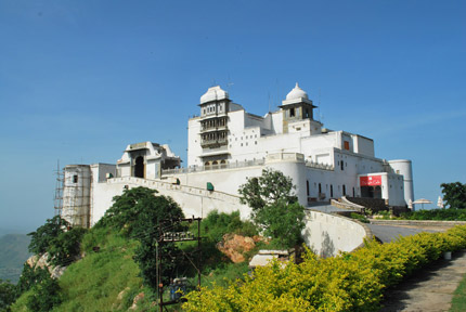 Sajjangarh Fort, also known as Monsoon Palace, Udaipur.
