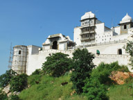 Scenic view of Sajjan Garh Fort.