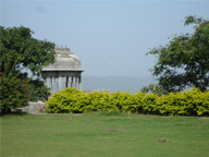 Garden at Sajjan garh fort, Udaipur.